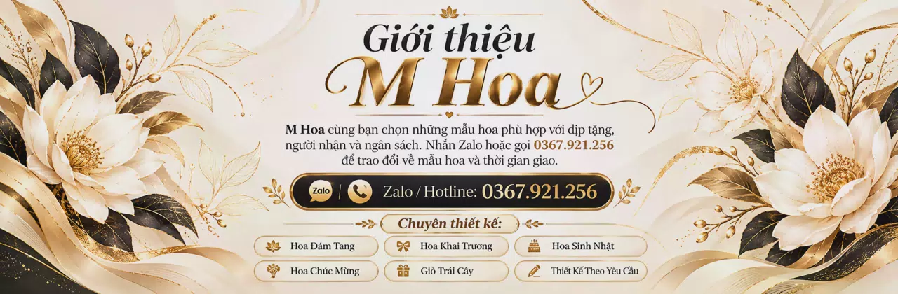 Ảnh bìa Shop hoa tươi Xã Thọ Phong Quảng Ngãi - Gửi sự quan tâm qua từng món hoa